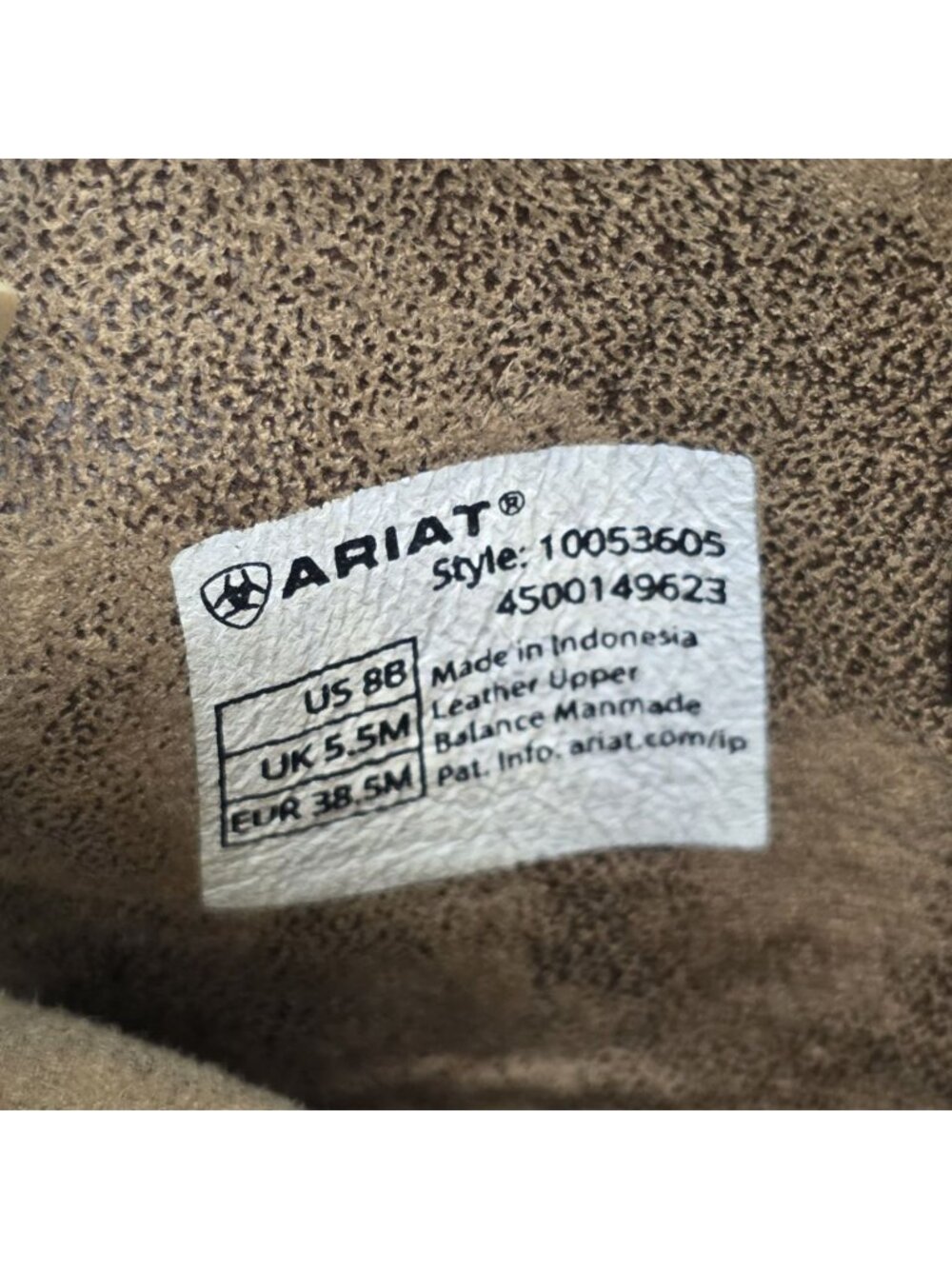 Ariat Women Gillette Brown Western Cowboy Square Toe Boots sz 8B - Picture 8 of 11